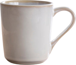 Dutch Rose Organic Mok - Theemok - Koffiemok - Stoneware Handgemaakt - Wit - 39 cl.