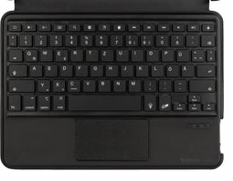 Gecko Covers Apple iPad 10.2 (2019/2020/2021) - Keyboard Cover - Spatwaterdicht toetsenbord met backlight en touchpad - Grijs