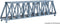 Vollmer 47801 N Stalen boogbrug 1 spoor Universeel (l x b x h) 225 x 38 x 61 mm