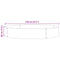 vidaXL - Tuinplanten - 5 - stuks - 120x120x20 - cm - RVS