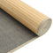 vidaXL - Vloerkleed - rechthoekig - 80x300 - cm - bamboe - lichtnaturel