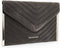 Valentino Bags CARILLON - Clutch - Imitatiesuède met kettinghengsel - Grijs