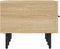vidaXL - Tv-meubel - 150x36x30 - cm - bewerkt - hout - sonoma - eikenkleurig