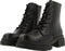 Bullboxer 267514F6S - Dames Boots - PU Bovenwerk - Zwart - Maat 38