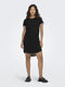 JDY JDYIVY S/S DRESS JRS NOOS - Jurk - O-hals Korte mouwen - Zwart