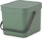 Brabantia Sort & Go - Prullenbak - 6 liter - Fir Green