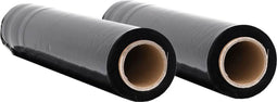 vidaXL - Stretchfilm - 2 - st - 23 - μm - 50 - cm - x - 150 - m - zwart
