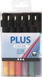 Plus Color Marker lijndikte: 1-2 mm l: 14 5 cm diverse kleuren 18stuks