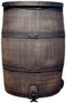 Roto regenton 140 liter bruin met 3/4 messing