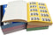CombiCraft nummerbloks 1 tot 1000 - garderobenummers - dubbelnummers - 6 boekjes