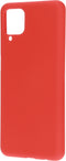 Mobiparts Galaxy A12 (2021) - Silicone Cover - Soft-touch - Scarlet Red