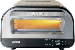 UNOLD Luigi 68816 - Elektrische pizzaoven - Max 400°C - RVS