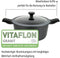 Kookpan van gietaluminium - GSW - EASY CLICK - 28 cm - Inductie