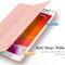 Dux Ducis Domo - Book Case voor iPad 10.2 Inch (2019/2020/2021) - Stylus pen houder - Roze