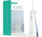 Draagbare Waterflosser WF400 Grijs, Elektrische Monddouche met 3 standen en 4 opzetstukken