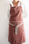 Laura Ashley Kitchen Linen Collectables Schort - Kookschort - Oxblood Rood Daniela - 78x85cm
