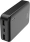 Hama Pocket 10 - Powerbank 10000mAh - 2x USB-A uitgangen - Antraciet