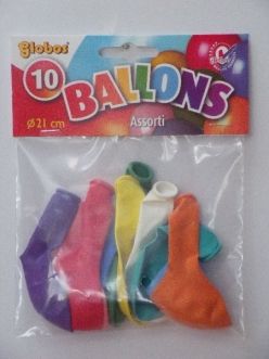 Ballonnen Multi Kleur 10 stuks