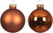 Kerstbal glas d6 cm warme cider 20st