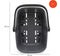 New Looxs Clipper Racktime - Fietsmand achterop - Hondenfietsmand en boodschappenmand - Antraciet