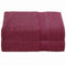 De Witte Lietaer Stephanie - Badhanddoek - 100% katoen - 70 x 140 cm - Rood (2 stuks)