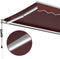 vidaXL - Luifel - automatisch - uittrekbaar - met - LED - 600x300 - cm - bordeauxrood