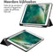 imoshion iPad Air 2/Air 1/6e/5e gen (2018/2017) - Trifold Bookcase - Auto-wake - Zwart