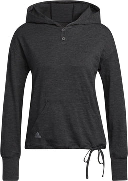 Adidas Golftrui Essentials Dames Polyester Zwart Maat Xs