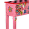 vidaXL - Wandtafel - handgeschilderd - massief - mangohout - roze