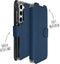 Accezz Hoesje Geschikt voor Samsung Galaxy S23 Hoesje Met Pasjeshouder - Accezz Xtreme Wallet Bookcase - Donkerblauw