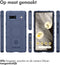 imoshion Hoesje Geschikt voor Google Pixel 7a Hoesje Siliconen - imoshion Rugged Shield Backcover - Donkerblauw