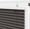 vidaXL - Plissé - rolgordijn - 75x200 - cm - stofbreedte - 74,4 - cm - polyester - zwart