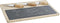 Snijplank DKD Home Decor Zwart Natuurlijk Bamboe Raad van bestuur Rechthoekig 33 x 19 x 2,4 cm