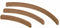 Longfield Kaarthouder - Hout 35 cm - Kleur: Hout