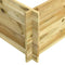 vidaXL - Plantenbak - verhoogd - 150x100x40 - cm - geïmpregneerd - hout