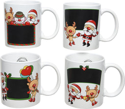 Mok keramiek l8b12h9.50cm wit a4