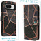 iMoshion Hoesje Geschikt voor Google Pixel 8 Hoesje Met Pasjeshouder - iMoshion Design Softcase Bookcase - Meerkleurig / Black Graphic