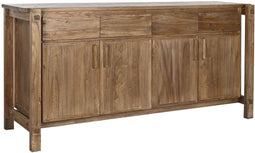 Dientafel Home ESPRIT Natuurlijk Gerecycleerd Hout Elmhout 183 X 57 X 90 cm