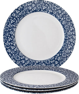 Laura Ashley Blueprint Collectables - Dinerborden - Ø 26cm - Sweet Alyssum - set van 4