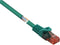 Renkforce RF-5228352 RJ45 Netwerkkabel, patchkabel CAT 6 U/UTP 1.00 m Groen Snagless, Halogeenvrij 1 stuk(s)