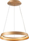 Steinhauer Ringlux 3692GO - Hanglamp - LED ring Ø60 cm 4000 lumen - Goud