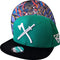 Capiche® Snapback – Viking 2 – Pet Heren – Sportcap – Baseball Cap – Groene pet – Viking Cap