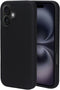 Mobiparts iPhone 16 - Silicone Cover - Soft-touch - Zwart
