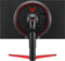 LG 27GN750-B - IPS Gaming Monitor - 240Hz - Rood Zwart