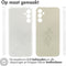 imoshion Hoesje Geschikt voor Samsung Galaxy A25 (5G) Hoesje Siliconen - imoshion Design hoesje - Meerkleurig / Floral Green