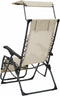 vidaXL - Terrasstoelen - 2 - st - inklapbaar - textileen - crèmekleurig