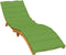 vidaXL - Ligbedkussen - 200x70x4 - cm - stof - gemêleerd - groen