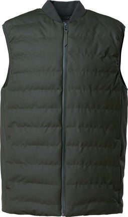 Rains Trekker Vest 1520 - Regenjas Unisex - Waterdicht ademend - Groen - Maat XXS