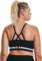 Under Armour UA Seamless Low Long Bra Dames Sportbeha - Zwart - Maat M