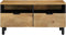 vidaXL - Salontafel - 80x54x40 - cm - massief - mangohout - bruin